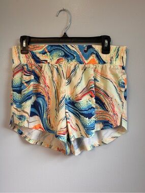 DSG Women's Swirl Print Athletic High-rise Stride Shorts  Sz S. NWT